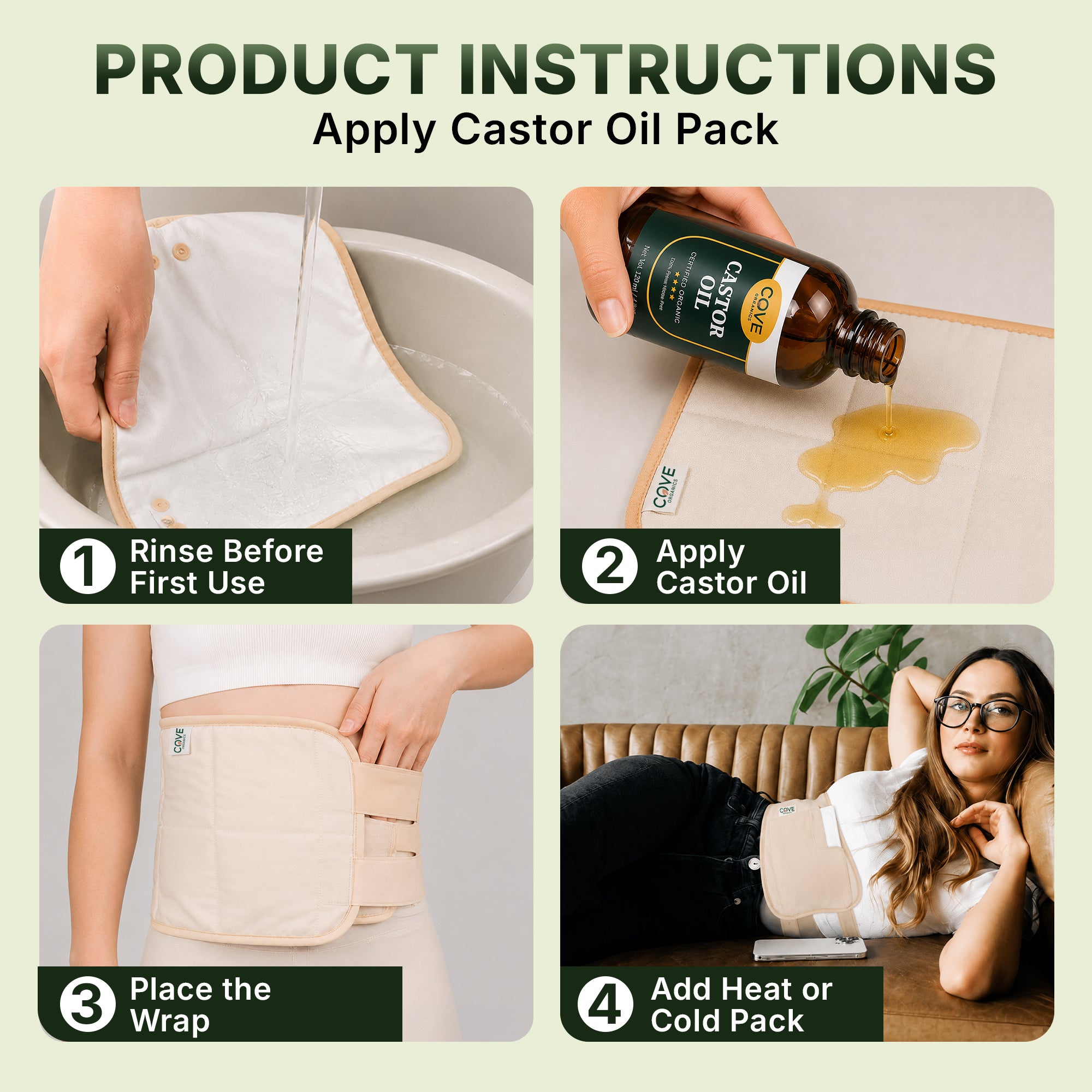 Castor Oil Detox Kit
